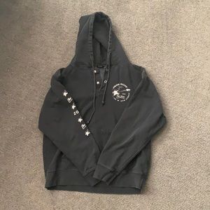 John Galt Hooded Sweatshirt Black